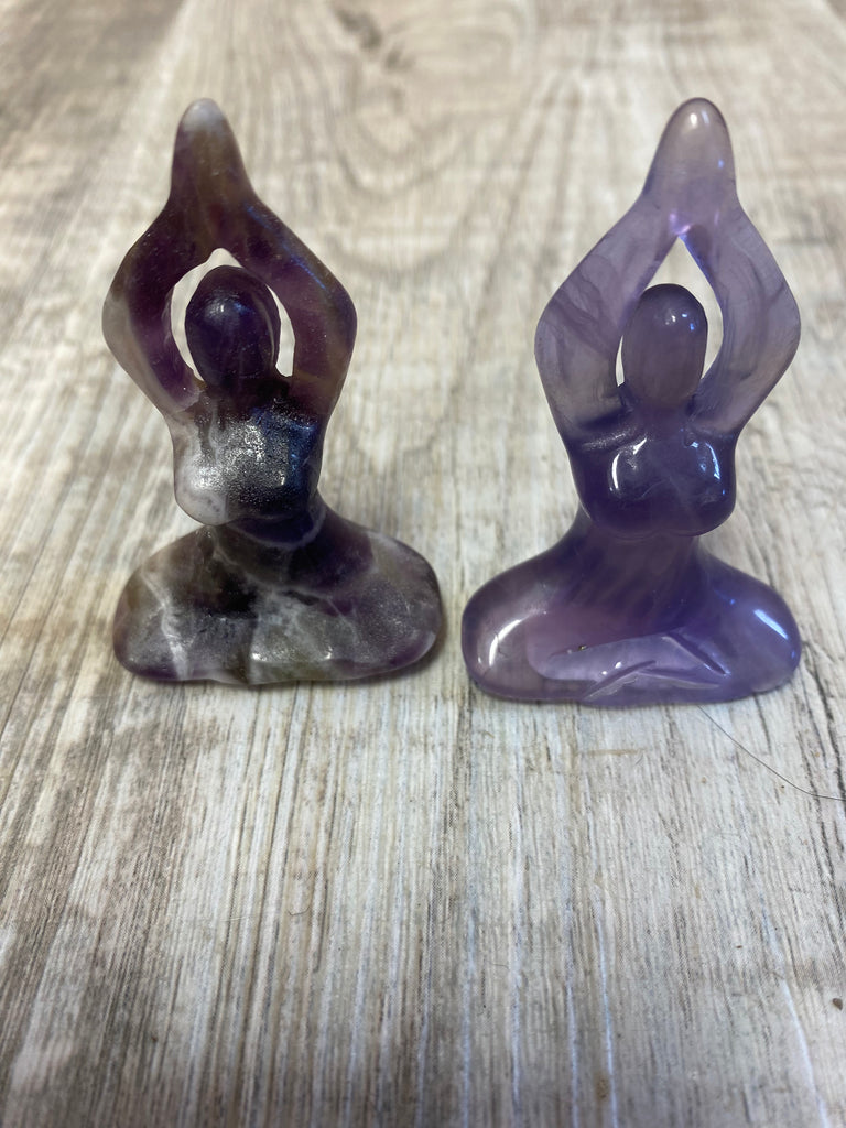 Amethyst & Fluorite Yoga