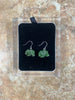 Jade Bear Silver Earrings & Charms